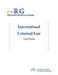 International Criminal Law by Gail A. Partin